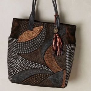 🆕 Anthropologie - Jasper & Jeera Celestial Tote
